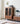 Sierra Black Walnut Wood Liquor Cabinet