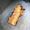 Epoxy resin supplies, Epoxy resin clear table in Geometry, Irregular Epoxy Resin Table - SlabstudioHongKong
