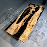 Glow epoxy resin table, river table epoxy resin ,Epoxy resin table for sale - SlabstudioHongKong