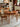 French Cherry Wood Round Dining Table