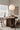 Contemporary Three Curve Leg Solid Walnut Wood Round Table