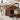 Contemporary Three Curve Leg Solid Walnut Wood Round Table