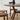 Finesse Dual Layers Black Walnut Wood Round Table