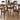 Finesse Dual Layers Black Walnut Wood Round Table