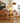 Nostalgic Rectangular Cherry Wood Dining Table