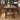 Classic Elegance Dark Walnut Wood Table