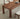 Haven Black Walnut Wood Table with Square Legs