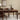 Mid-Century American Dark Walnut Wood Dining Table