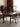 Mid-Century American Dark Walnut Wood Dining Table