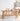 Whisper Mid-Century Solid Wood Oak Dining Table
