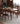 Bliss Farmhouse Solid Walnut Wood Dining Table