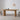 Prism Oval Solid Oak Wood Dining Table with Strong Support Leg