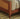 Flourish Rattan Cherry Wood Leather Sofa