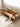 Luxurious Sectional Cow Leather Walnut Wood Sofa
