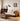 solid walnut wood sofa, walnut wood leather sofa, cow leather modern sofa - SlabstudioHongKong
