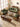 Catalyst Solid Wood Rattan Sofa with Genuine Leather
