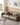 Scandinavian Inspired Walnut Wood Leather Sofa