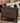 Verve Genuine Leather Black Walnut Wood Sofa