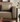 Verve Genuine Leather Black Walnut Wood Sofa