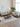 Coastal Breeze Genuine Leather Walnut Wood Sofa