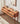 Antique simple solid cherry wood console table