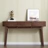 antique solid walnut wood console table, made of FAS level wood - SlabstudioHongKong