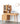 Utility Station Multi-Purpose White Oak Wood Desk