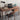 Modern Walnut Desk, Dark Walnut Desk, Walnut Wooden Desk - SlabstudioHongKong