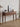 modern walnut wood console table, walnut console table with drawers - SlabstudioHongKong