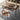 Future Walnut Wood Glass Surface Drawer Desk