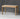 Posh Platform Workstation White Oak Wood Desk