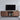 Versatile Dark Walnut Wood Entertainment TV Stand