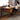 All-in-One Solid Cherry Wood Desk with Drawers