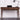 Echoing Black Walnut Wood Writing Desk with Streak Drawers