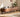 Full Consistent Solid Walnut Wood Board TV Stand