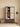 Japandi Rattan Grid Solid Walnut Wood Wardrobe