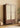 Japandi Rattan Grid Solid Walnut Wood Wardrobe