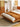 Harmonia Solid Cherry Wood Real Leather Bed