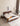 Modern Walnut Wood Platform Bed with Storage