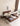 Modern Walnut Wood Platform Bed with Storage