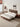 solid walnut wood and leather bed frame, leather bed solid wood - SlabstudioHongKong