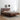 New Modern Vintage Black Walnut Wood Bed