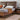Essence Walnut Wood Bed Frame with Two Cushions on Headboard