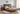Essence Walnut Wood Bed Frame with Two Cushions on Headboard