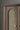 Chic Vintage Walnut Wood Wardrobe with Rattan Door