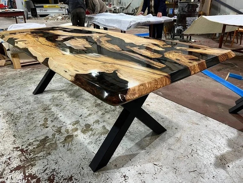 Epoxy Resin River Tables, Epoxy Resin For River Table, Table Top Resin Epoxy - SlabstudioHongKong