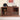 Mosaic dark glass door solid walnut wood sideboard with six wood options, featuring sleek design and ample storage.