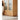 White oak wood bookcase with glass doors from Oakscape, featuring customizable South American walnut, monkey pod, and light oak options.
