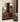 Orion Retro Black Walnut Wood Tall Storage Cabinet with six wood finish options, featuring sleek design and ample storage space.