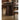 Made-to-order Prestige Workspace black walnut wood round table with smooth, polished surface and sturdy central pedestal base.